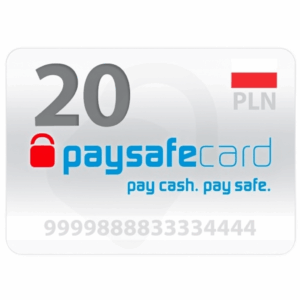 Paysafecard 20 PLN - Karta przedpłacona