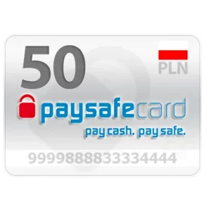 Paysafecard 50 PLN - Karta przedpłacona