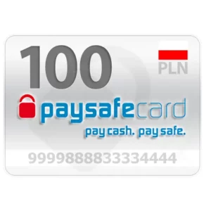 Paysafecard 100 PLN - Karta przedpłacona