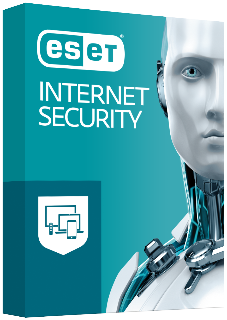 ESET Internet Security 3d box regular RGB