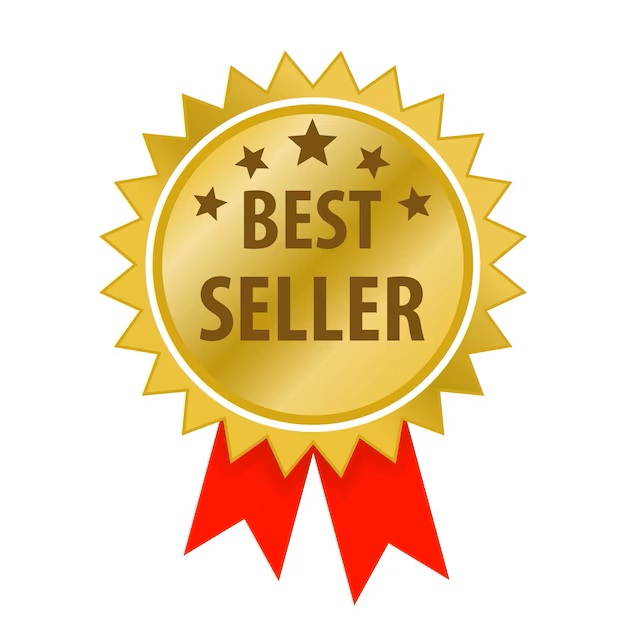 bestseller ikona lub logo pieczec z piecioma gwiazdkami udekoruj produkt aby stymulowac reklame popytu 594191 12