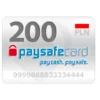 Paysafecard 200 PLN - Karta przedpłacona