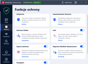 bitdefender family pack funkcje ochrony