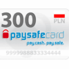 Paysafecard 300 PLN - Karta przedpłacona