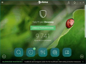 panda dome complete ekran glowny