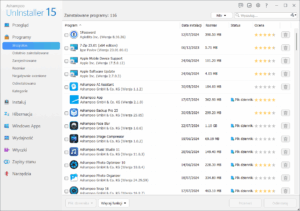 ash uninstaller15 program list