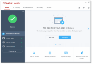 why does my brothers mcaffe interface look much more modern v0 fv2y0duvktxa1