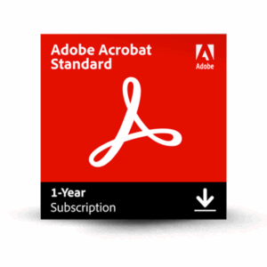 Adobe Acrobat Standard DC 1 rok